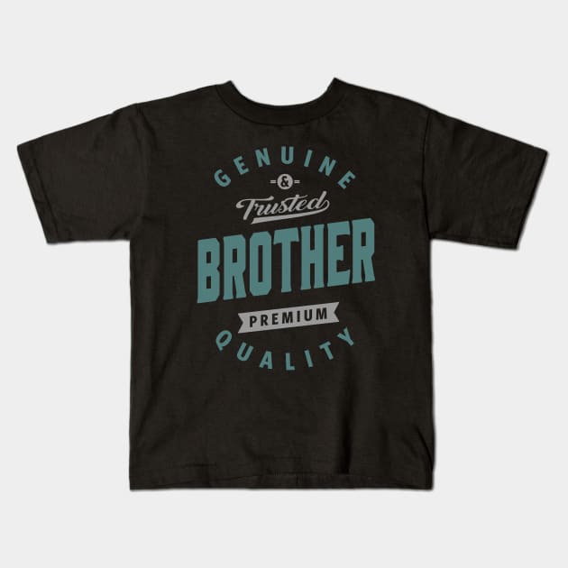 Brother Kids T-Shirt by C_ceconello